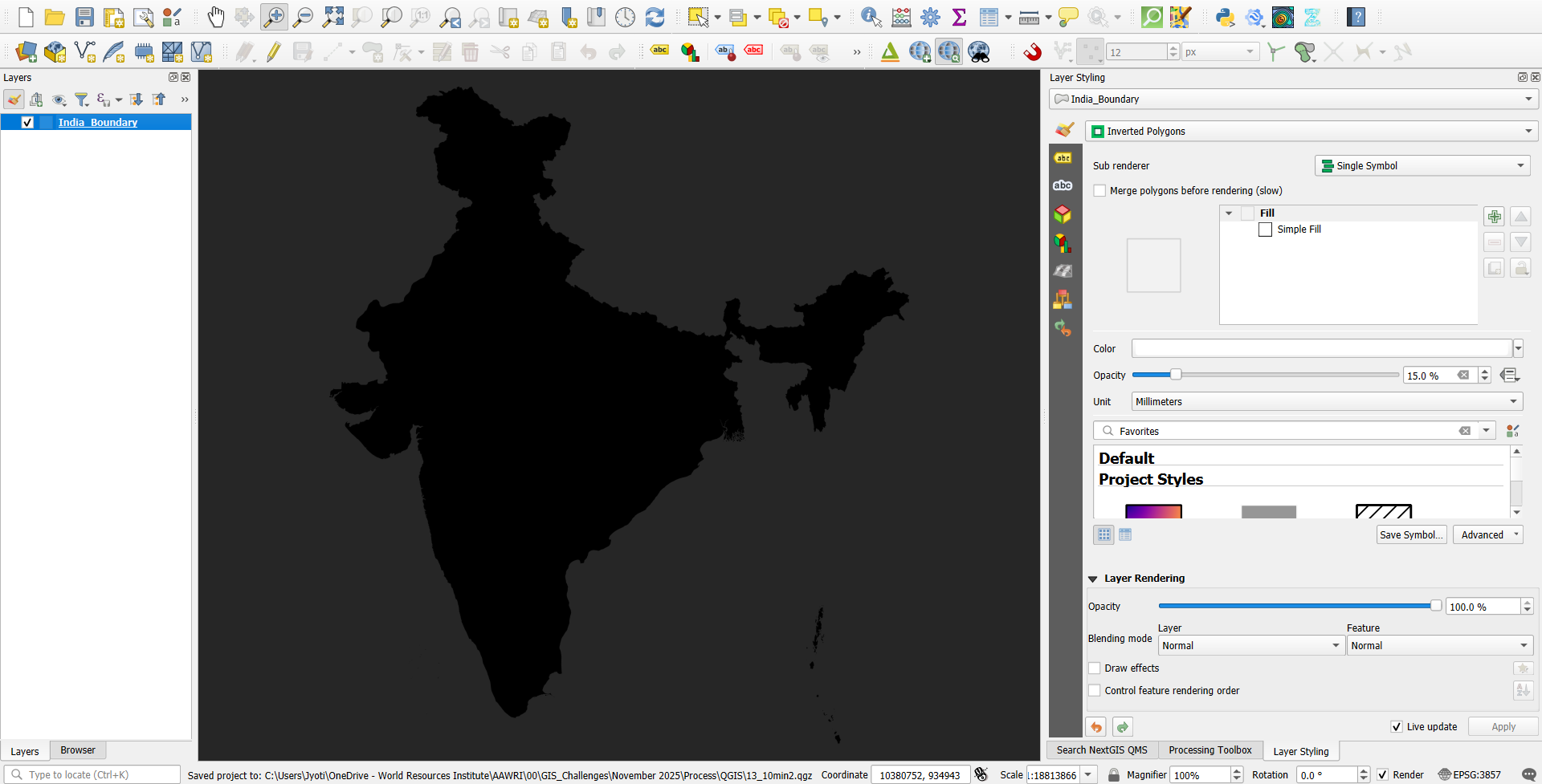 Setting the basemap